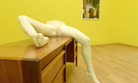 Sarah Lucas installation British Pavilion at the 56th International Art Exhibition at the Biennale in Venice
