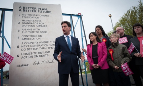 Labour Ed Miliband election stone