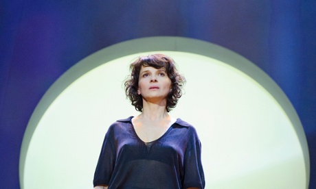 'La Binoche' stars in Antigone at the Barbican,  London, earlier this year.