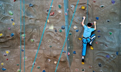 Rock climbing without ropes