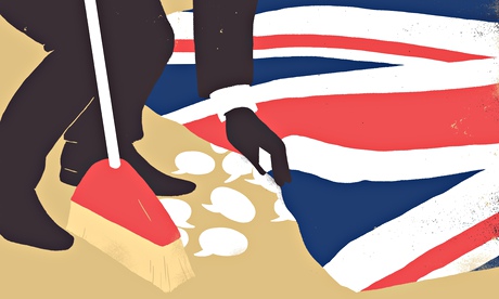 Sebastian Thibault illustration about stifling the political debate