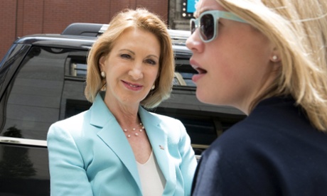 Fiorina in New York City on Monday.