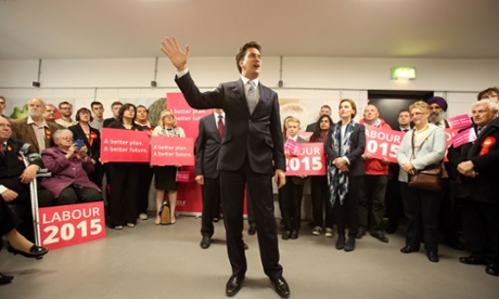 Ed Miliband gives a speech in Bedworth, Warwickshire, on Tuesday. Wednesday’s campaigning will take the Labour leader from Lancashire to West Yorkshire.