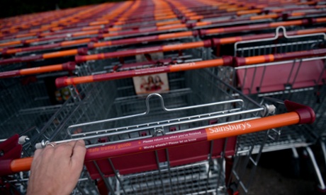 Sainsbury's made its first full-year loss for a decade.