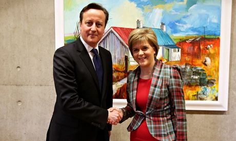 David Cameron and Nicola Sturgeon
