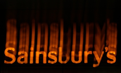 Sainsbury's sales have declined for the fifth consecutive quarter.