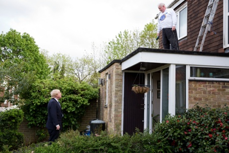 Johnson tries to persuade a self-affirmed UKIP voter