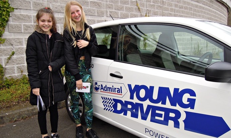 ‘Have you seen Thelma and Louise?’: Mary and Vita get ready for their first lesson.