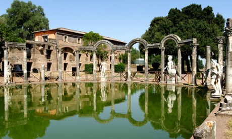 Cool stuff ... Villa Adriana. Tivoli (different image appears in book).