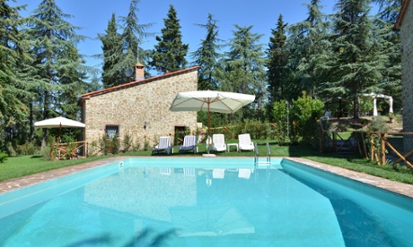 Origano villa in Chianti with rectangular pool