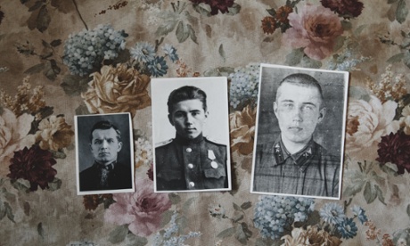 Evgeny Kuropatkov, his father and brother