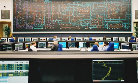 National Grid control room