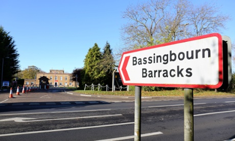 Bassingbourn barracks in Cambridgeshire.