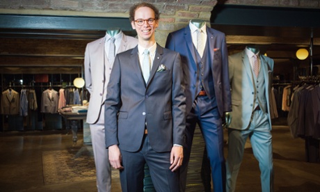Michael Cragg in a suit from Ted Baker’s new T for Tall range.