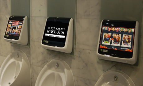 Urinal advertising