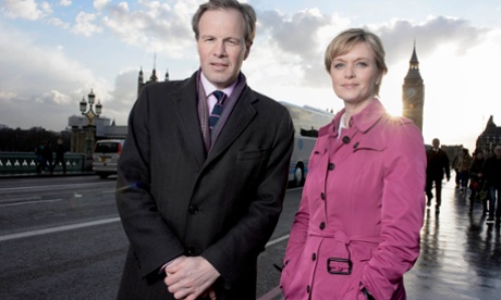 Tom Bradby with Julie Etchingham