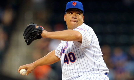 Bartolo Colon shut down the Baltimore Orioles on Tuesday...and lost his helmet while batting - a well-rounded outing for the Mets hurler.