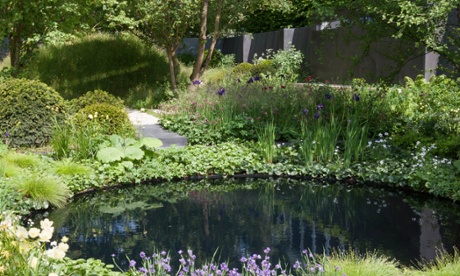 Charlotte Rowe’s No Man’s Land garden, which won gold at Chelsea in 2014.