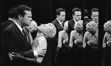 The Lady from Shanghai: an Orson Welles film with a backstory as bizarre as its promotional picture.