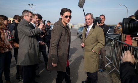 A political heavyweight (and Nigel Farage).