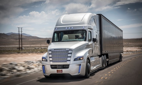 Daimler's self-driving Inspiration big rig