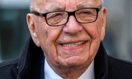 Profits at Rupert Murdoch's News Corp halved year on year in the first quarter
