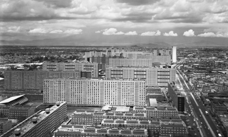 The Mario Pani-designed Tlatelolco complex in 1964.