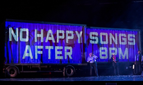 Weill and Brecht's political satire The Rise And Fall Of The City Of Mahagonny