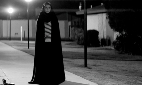 The cape-like chador inspired Amirpour to make a vampire film.