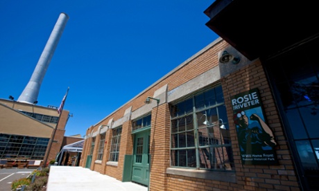 Visitor Center at Rosie the Riveter national historic Park, Richmond, California.