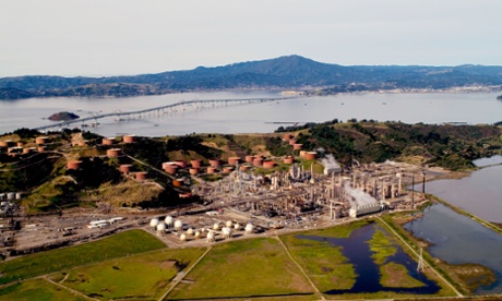 The view of San Francisco Bay from Richmond.
