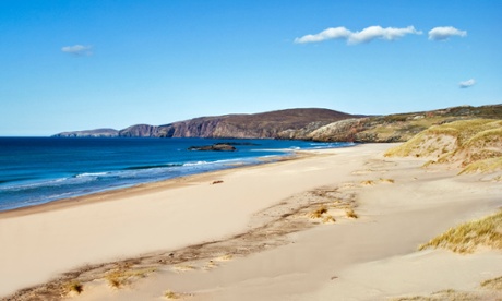 ‘Legendary goal’ … Sandwood Bay, Scotland.