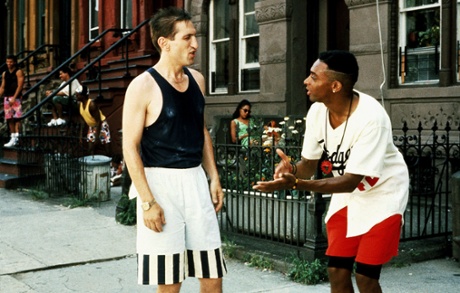 Vito & Mookie in Spike Lee's Do The Right Thing (1989).