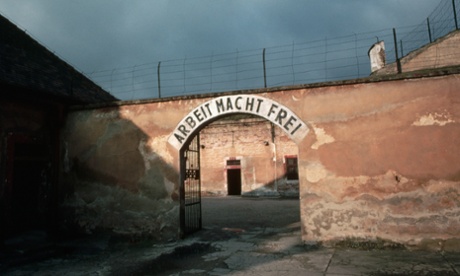 Arched Gateway at Theresienstadt Concentration Camp. Photograph: Nathan Benn/Corbis