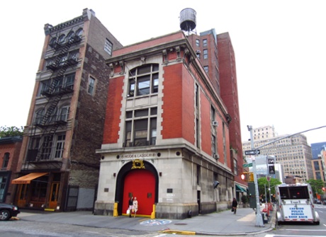 The Ghostbusters fire station in New York City.