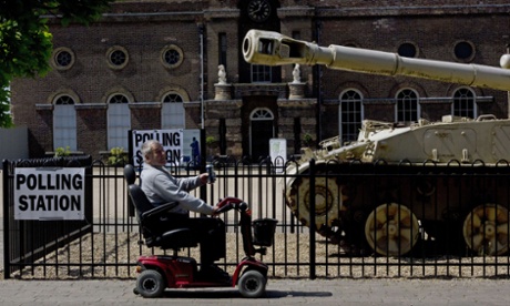 polling station tank