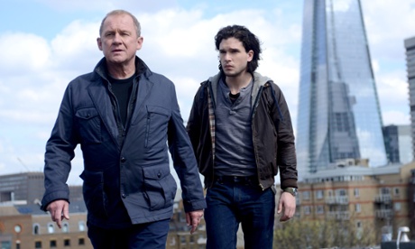 Peter Firth and Kit Harington in Spooks