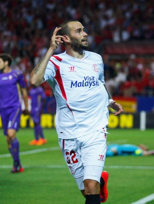 and celebrates making it 2-0.