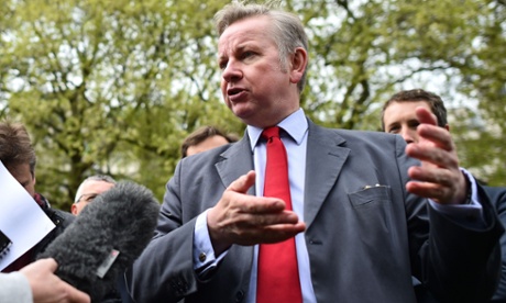 Conservative chief whip Michael Gove