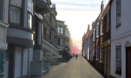 Urban activist Steve Dombek’s visualisation of a retro-fitted McAllister Streetin San Francisco.