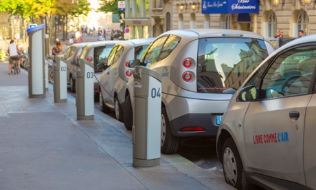 Autolib, the electric car-share scheme in Paris.