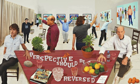 Perspective Should Be Reversed, 2014, by David Hockney