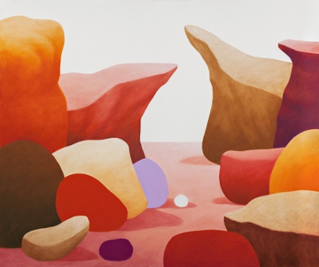 Landscape, 2014, by Nicolas Party