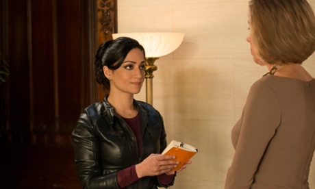 Archie Panjabi as Kalinda Sharma and Christine Baranski as Diane Lockhart.