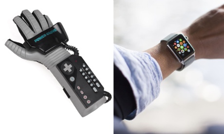 Nintendo Powerglove v Apple Watch.