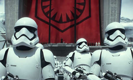 Super troopers … Star Wars's march to release is upon us.