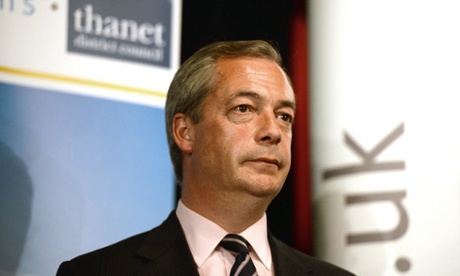 Nigel Farage … probably end up presenting Location, Location, Location.