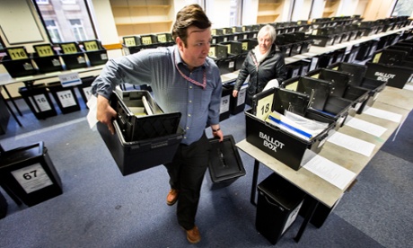 Bolton West ballot boxes