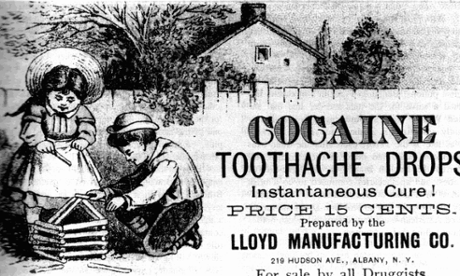 Lack of labeling regulations meant products containing hard drugs like heroin or cocaine could be marketed for children’s use.