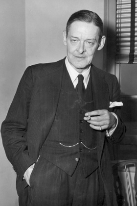 TS Eliot in 1948.